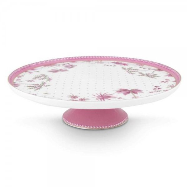 Mini Tortenplatte Jolie Dots Gold Pink von Pip Studio