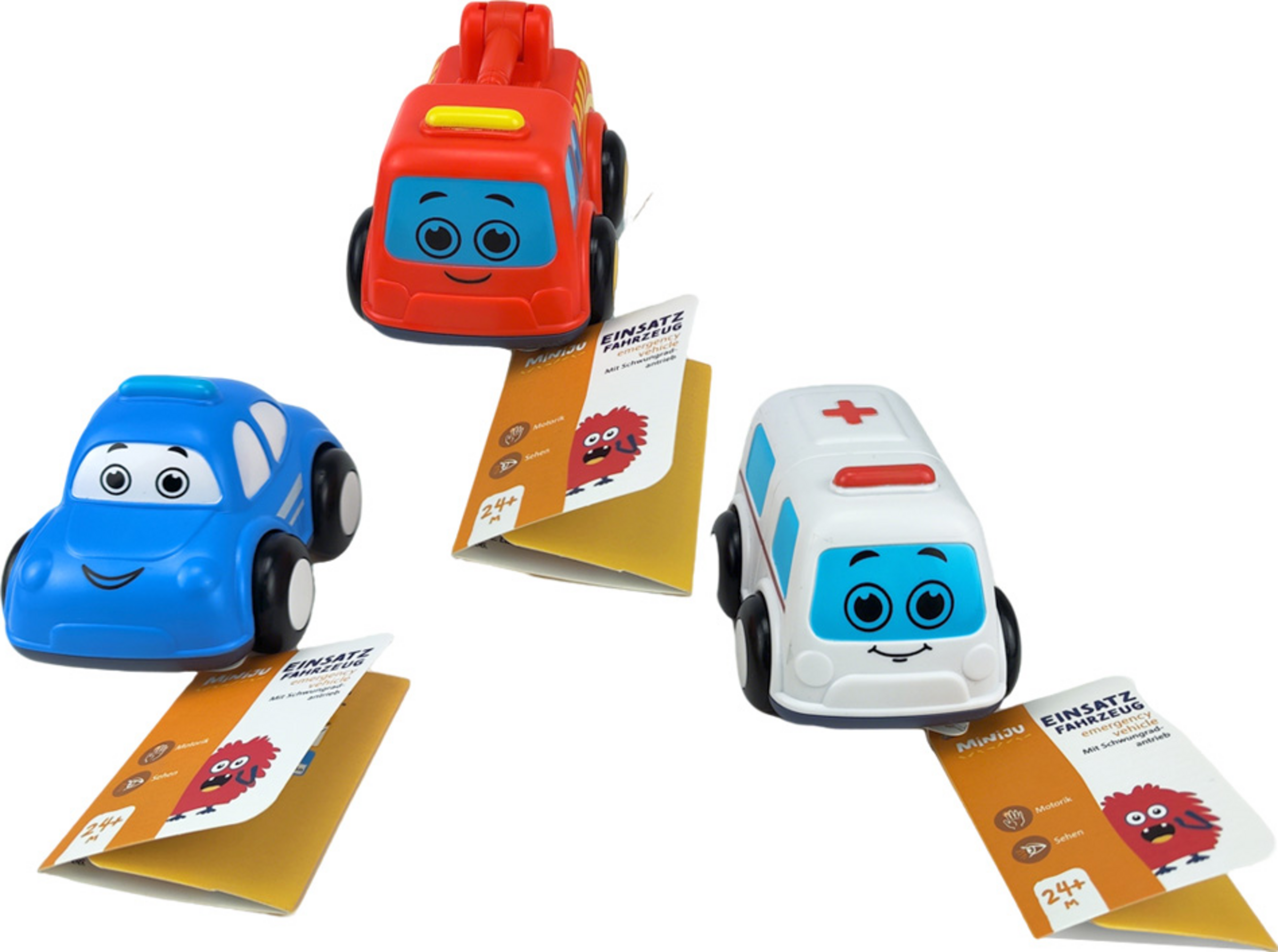 Miniju emergency vehicles