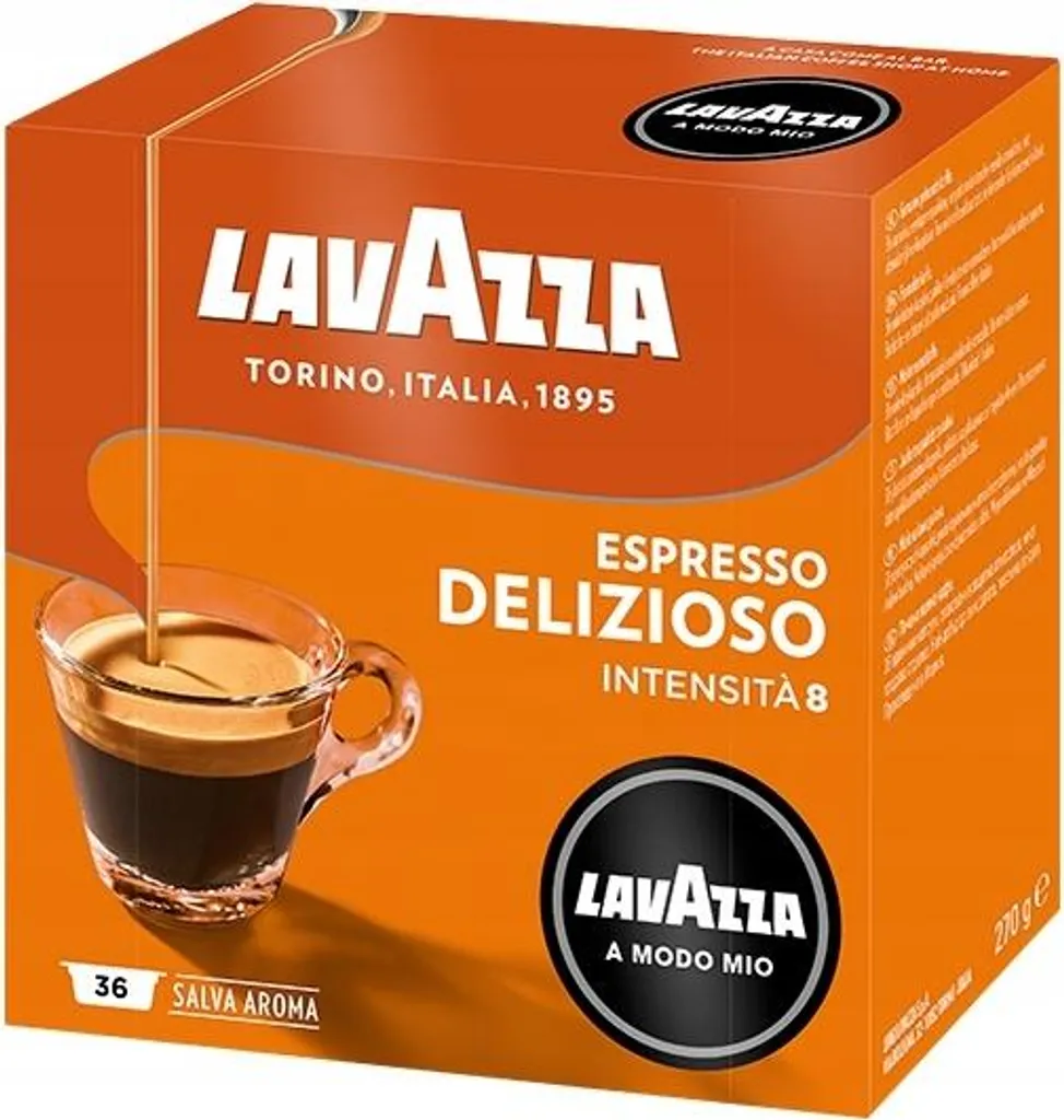 Mio Delizioso Espresso Coffee Capsules 36 pieces - Lavazza
