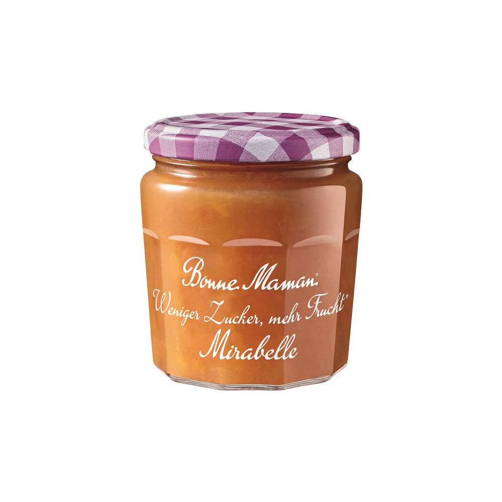 Bonne Maman Mirabelle Fruchtaufstrich, weniger Zucker