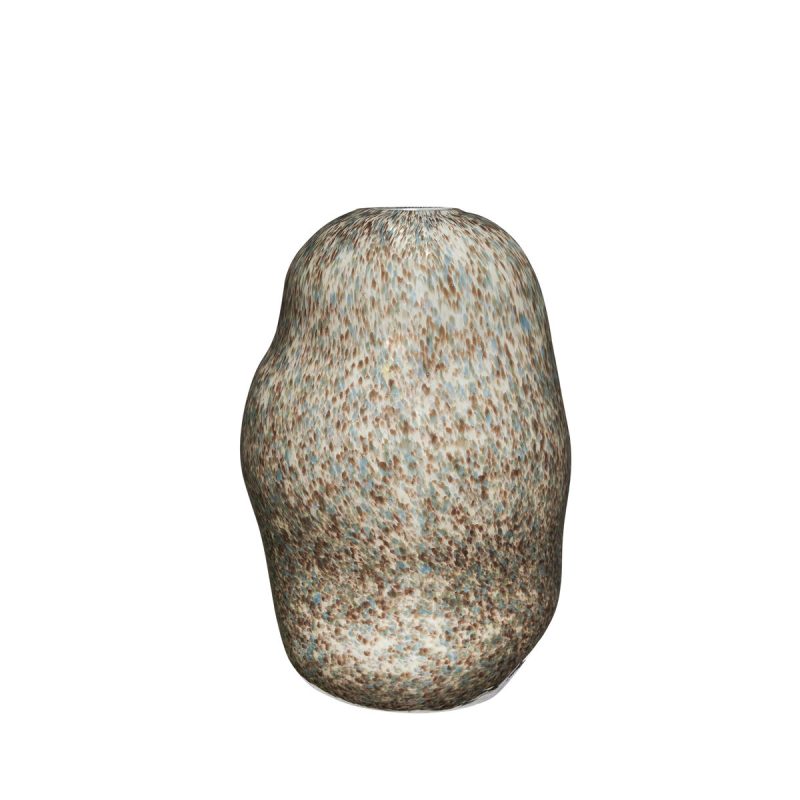 Hübsch Miro Vase Woods 29 cm, Brown