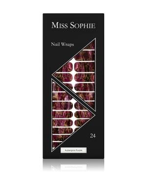 Miss Sophie Aubergine Purple Muster mit Metallic