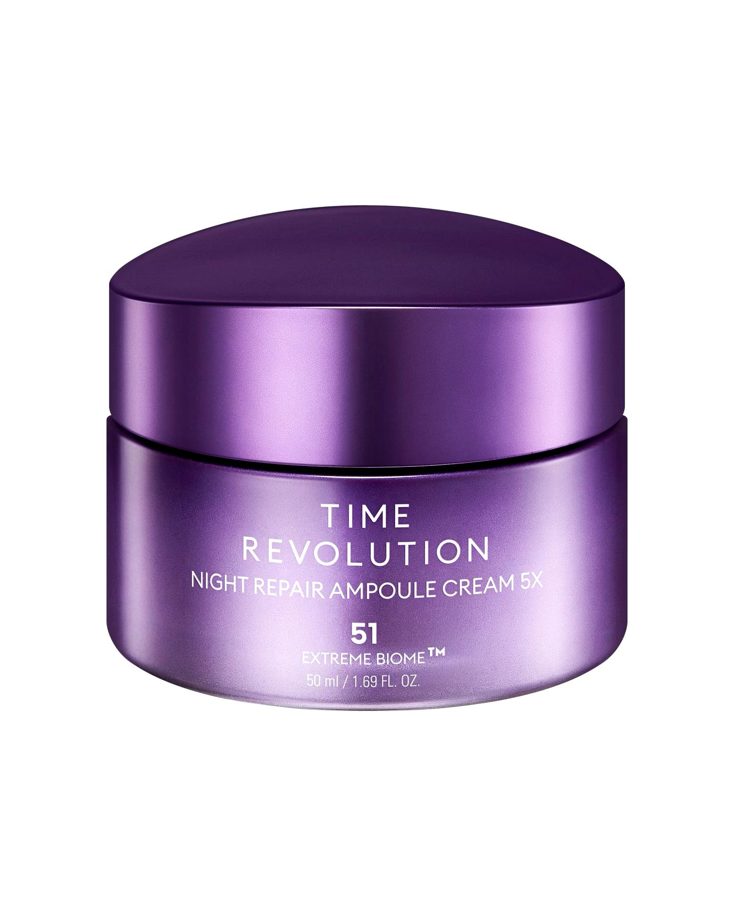 Missha face cream Time Revolution NIGHT REPAIR AMPOULE CREAM 5X