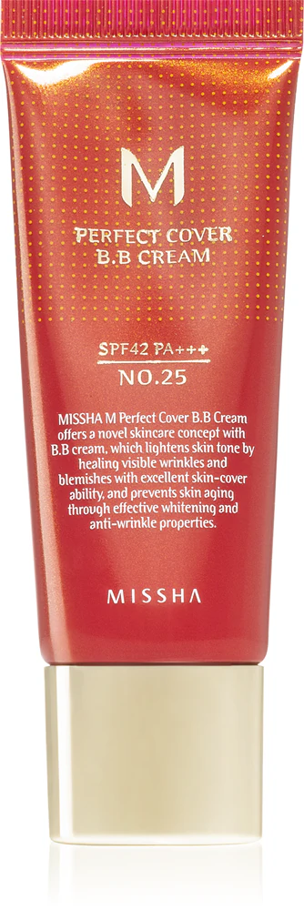 Missha M Perfect Cover BB cream with very high UV protection small pack None