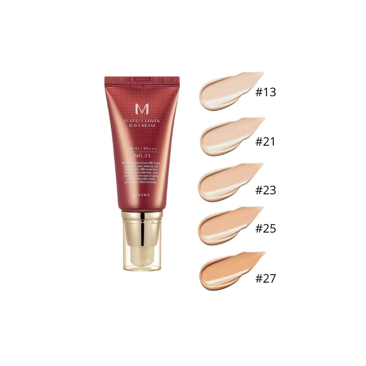 Missha M Perfect Cover Krem BB /13/ Bright Beige SPF42 50 ml