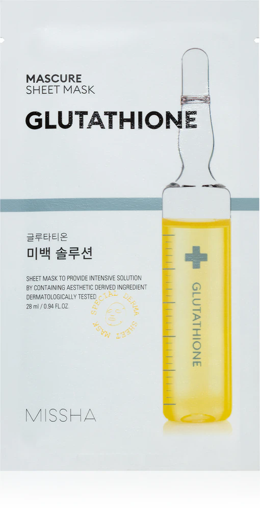 Missha Mascure Glutathione Brightening Sheet Mask