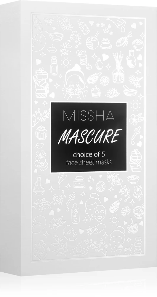 Missha Merry Christmas Mascure Mask Set Sheet Mask Set (Mix)