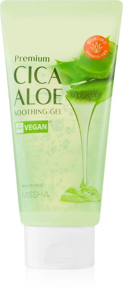 Missha Premium Cica Aloe moisturizing and soothing cream with aloe vera