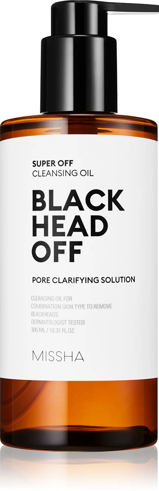 Missha Super Off deep cleansing oil for blackheads