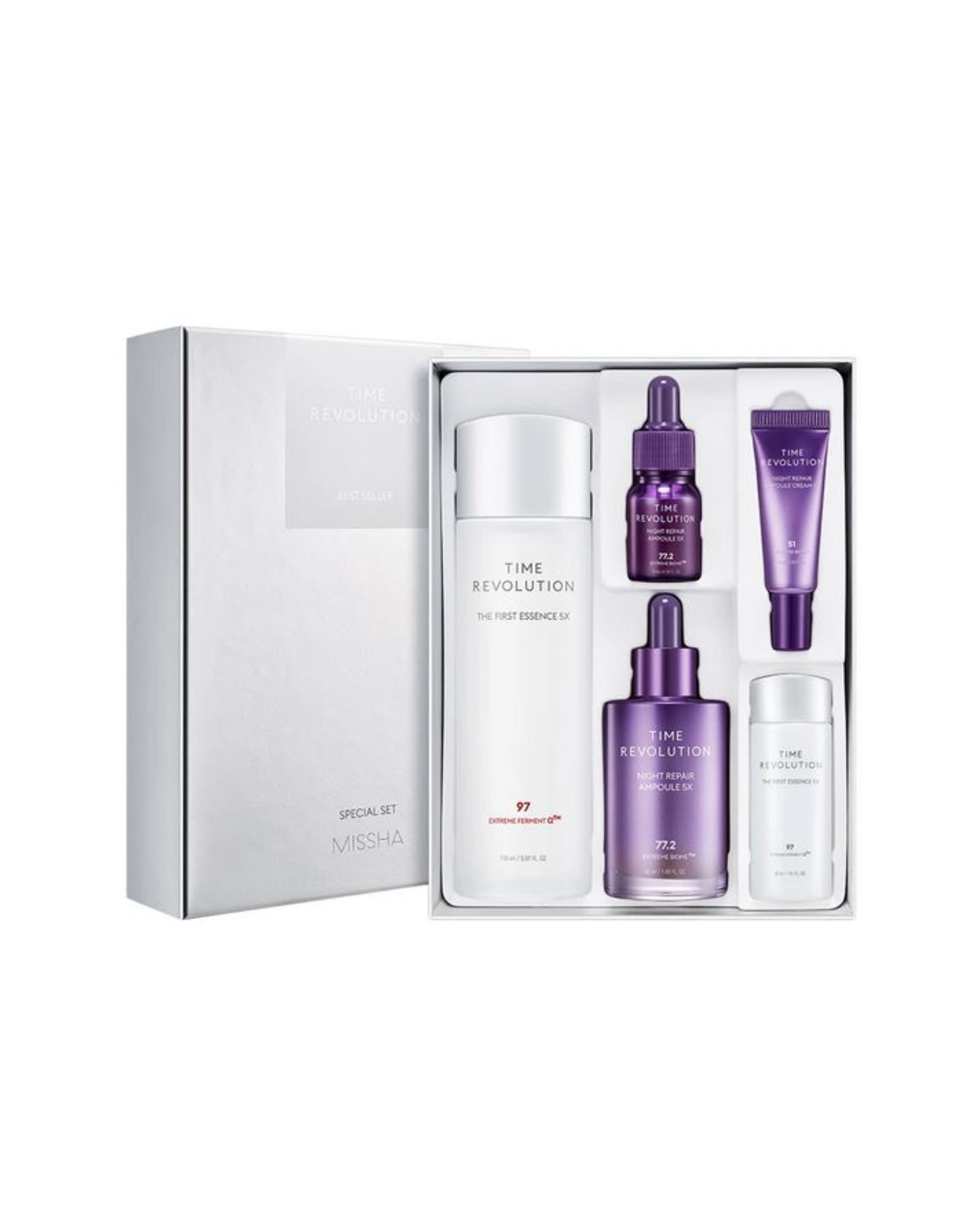 MISSHA Time Revolution Night Repair Bestseller Set 5x 0,27 l