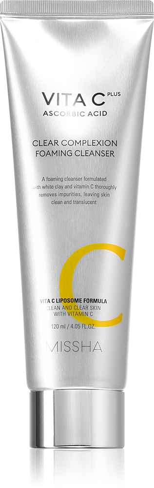 Missha Vita C Plus active cleansing foam with vitamin C