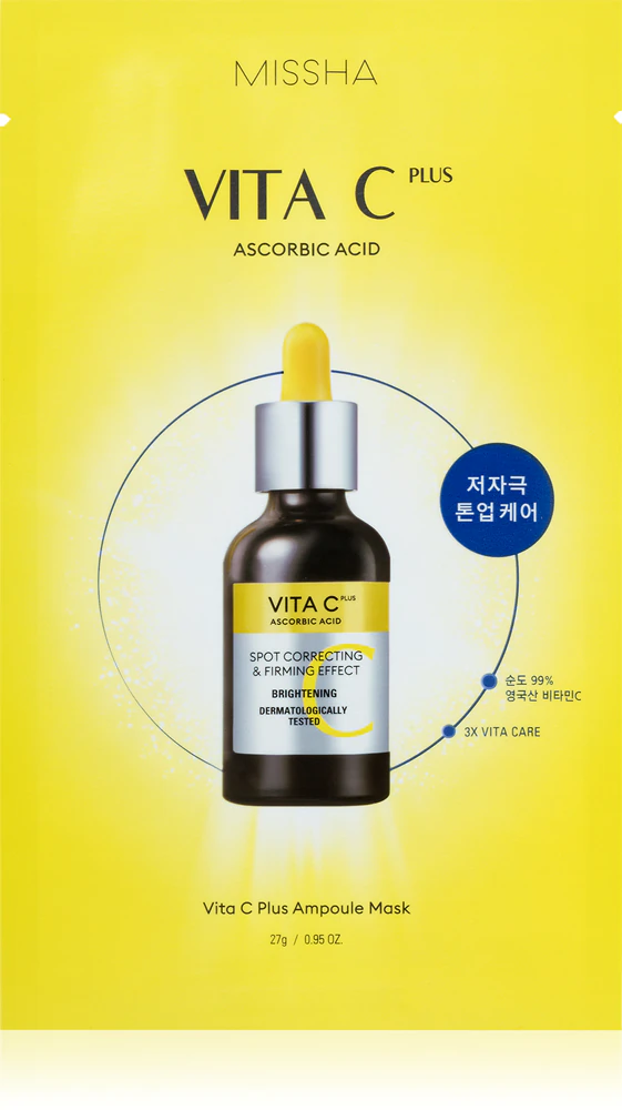 Missha Vita C Plus Brightening Sheet Mask with Vitamin C