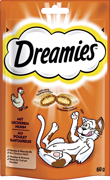 Dreamies with chicken
