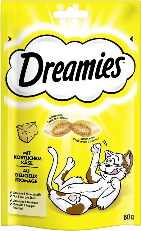 Dreamies mit Käse