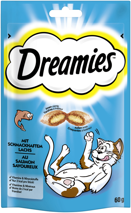 Dreamies with salmon