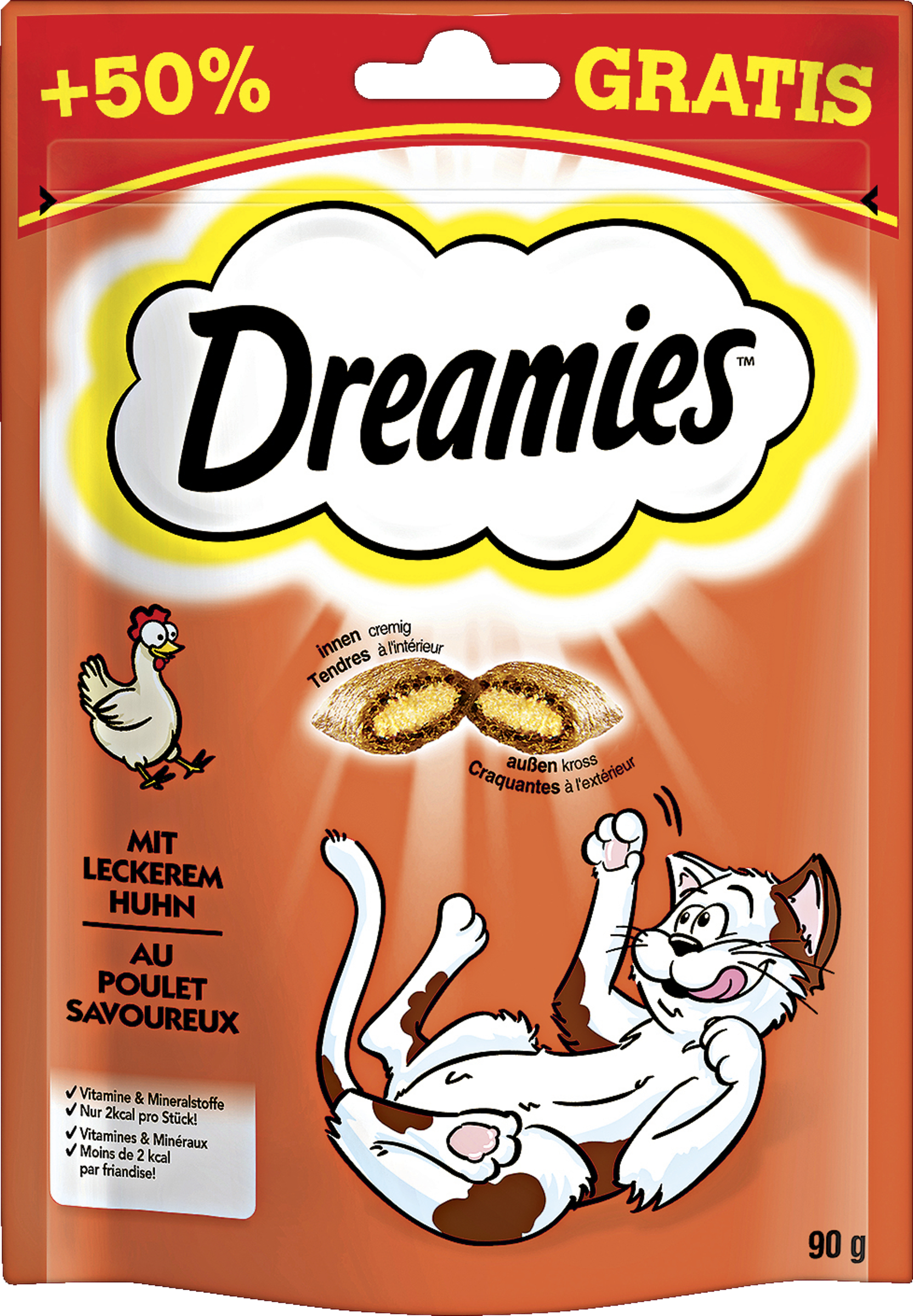Dreamies With delicious chicken