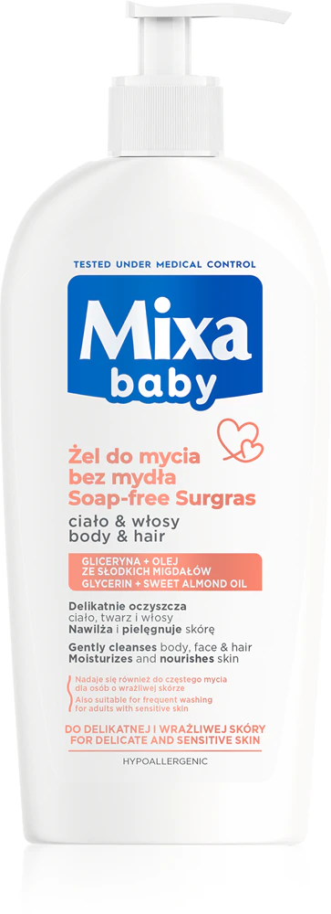 Mixa Baby Shower Gel & Shampoo 2 in 1 for children