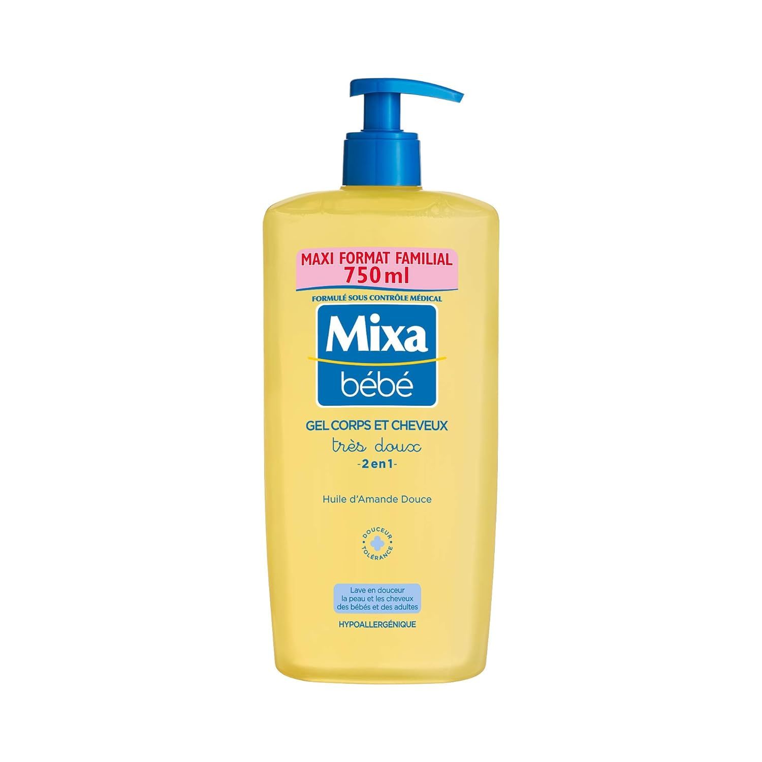 Mixa Baby Gel Corps 750 ml