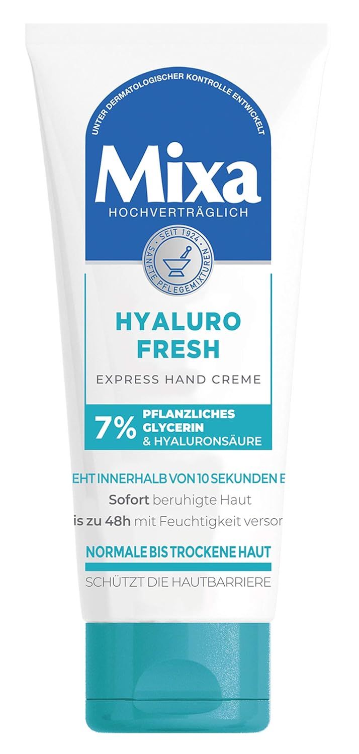 Mixa Hyaluro Fresh Express Hand Cream 100 ml