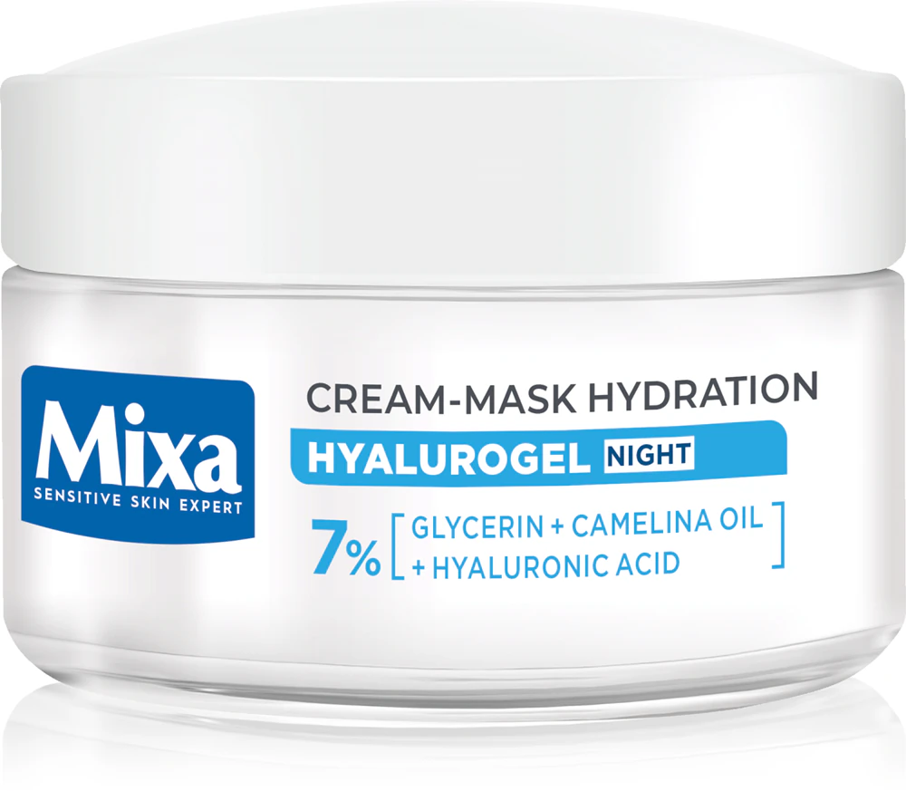 Mixa Hyalurogel Night night cream