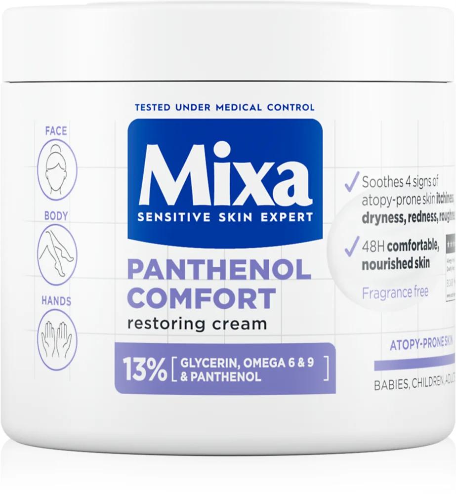 MIXA Panthenol Comfort regenerating body cream for dry to atopic skin