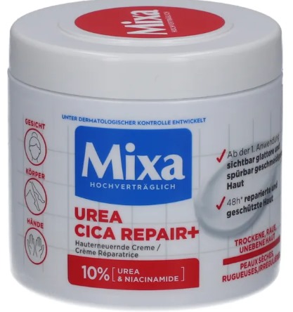 Mixa with Urea Cica Repair Care Set