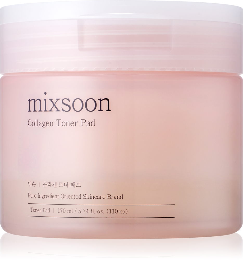 mixsoon Collagen toning pads for clear and smooth skin