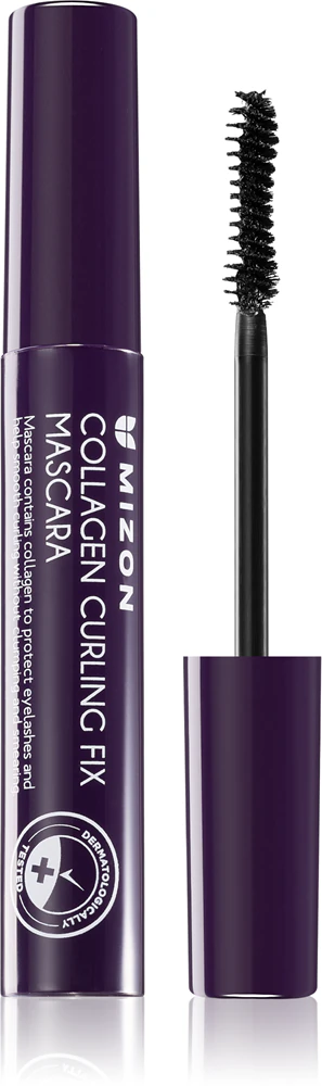 Mizon Collagen Curling Fix waterproof mascara for lengthening eyelashes with collagen