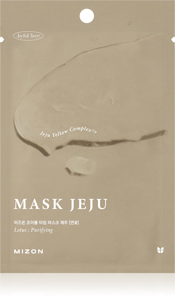 Mizon Joyful Time Jeju Lotus Moisturizing Sheet Mask for clean and healthy skin