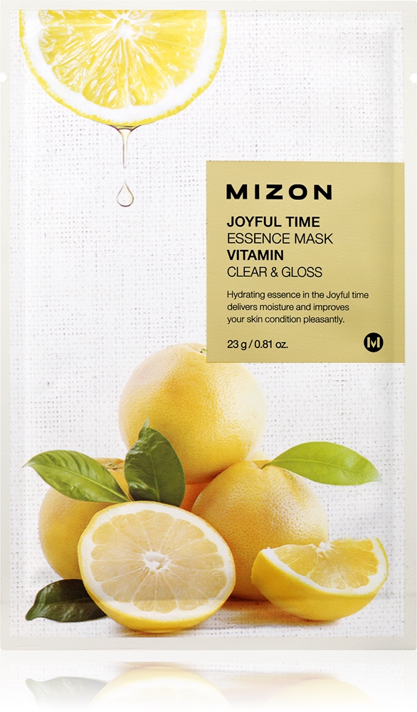 Mizon Joyful Time Vitamin cell layer mask with cleansing and refreshing effect