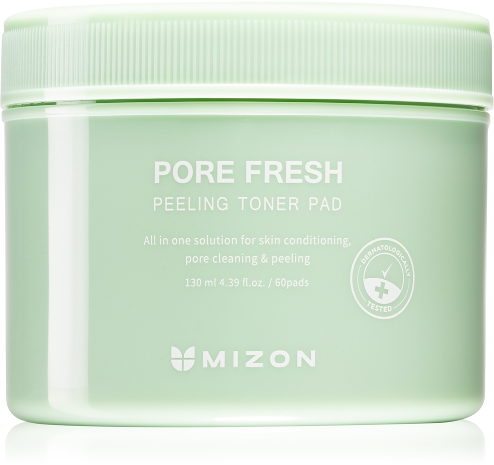 Mizon Pore Fresh facial peeling pads for sensitive acne-prone skin