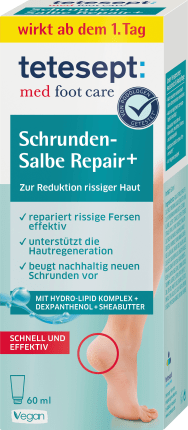 tetesept Foot Cream, Schrundensalbe Repair+, 60 ml