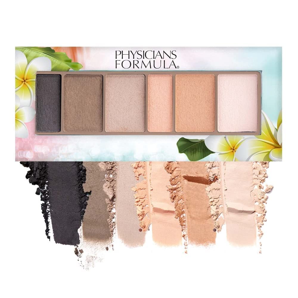 Physicians Formula, Matte Monoi Butter Eyeshadow, Nude Eyeshadow Palette with Matte Finish, with Monoi Butter, Murumuru Butter, Cupuaçu Butter, Tucuma Butter, Matte Blushed Nude