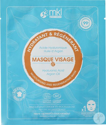 MKL Green Nature MKL face mask regenerating moisturizing 1 piece