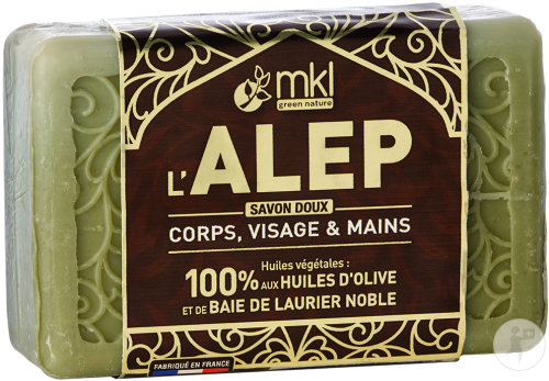 MKL Green Nature Aleppo Mini Soap Body Face And Hands 120g
