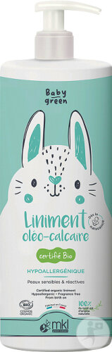 MKL Green Nature Baby Green Liniment Oleo-Limestone Pump Bottle 900ml