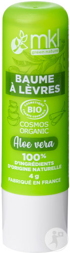 MKL Green Nature Organic Aloe Vera Lip Balm 4g
