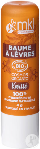 MKL Green Nature Organic Lip Balm Shea Bio Stick 4g