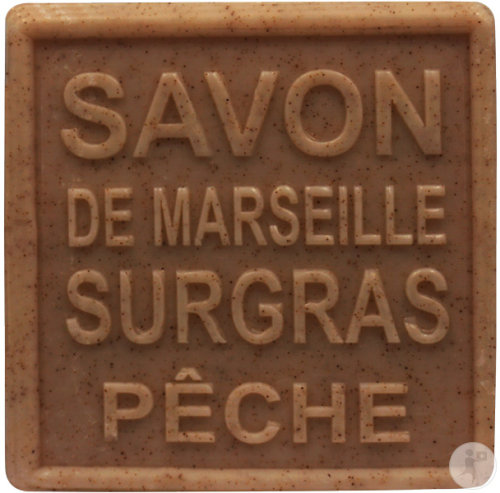 MKL Green Nature Solid Marseille Soap Moisturizing Peach 100g