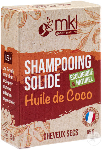 MKL Green Nature Solid Shampoo For Dry Hair Coconut Oil 65g