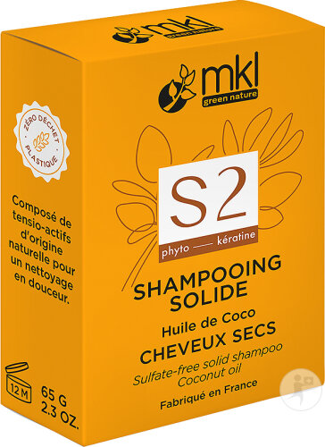 MKL Green Nature Solid Shampoo For Dry Hair Coconut Oil Organic 65g