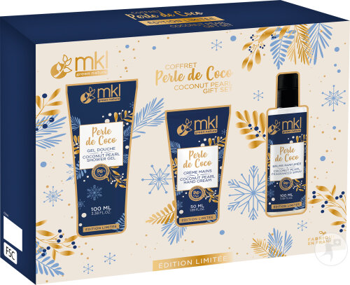 MKL Green Nature Gift Set Perle De Coco Limited Edition 3 Products