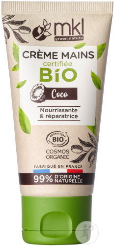 MKL Green Nature Hand Cream Coconut Organic Tube 50ml