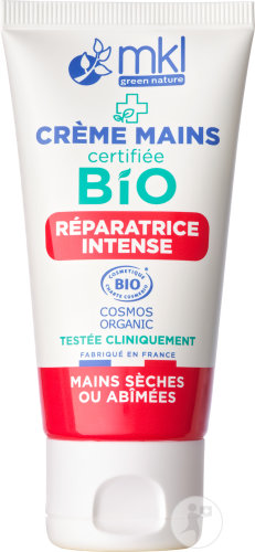 MKL Green Nature Intensive Repair Hand Cream Dry Stressed Skin Organic Tube 50ml