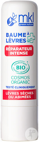 MKL Green Nature Intensive Repairing Lip Balm For Dry Or Chapped Lips Organic 4g