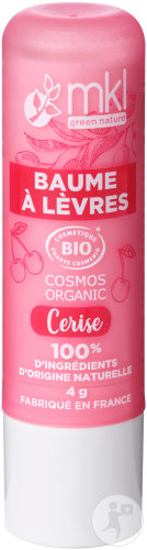 MKL Green Nature lip balm cherry organic stick 4g