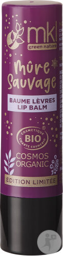 MKL Green Nature Lip Balm Wild Blackberry Organic 4g Limited Edition