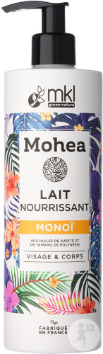 MKL Green Nature Mohea Monoï care milk face-body pump bottle 400ml