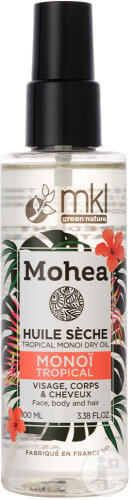MKL Green Nature Mohea Dry Oil Tropical Monoi Face Body And Hair 100ml