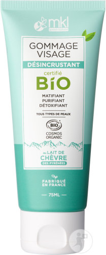 MKL Green Nature Cleansing Facial Scrub With Organic Goat Milk Tube 75ml